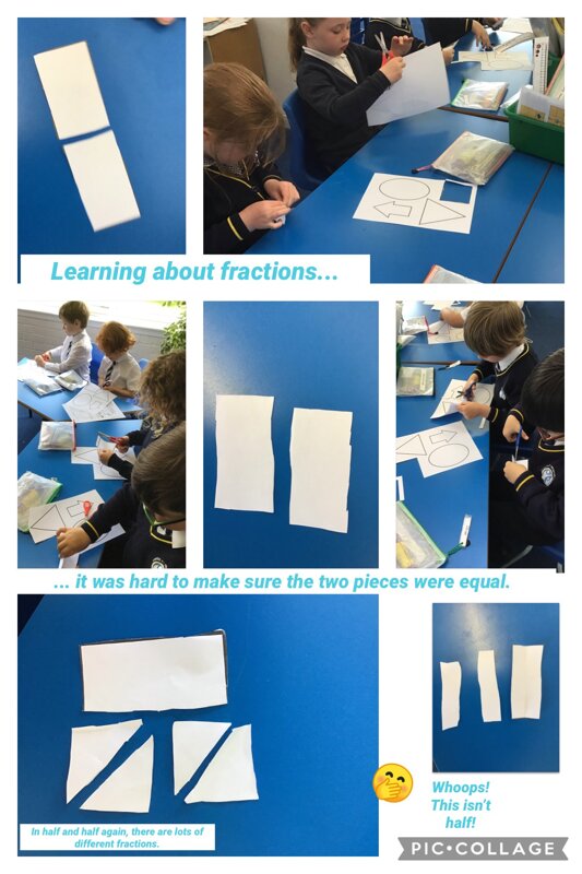 Image of Learning about fractions 