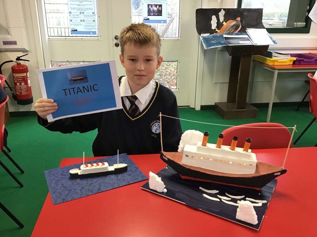 Image of Miss Holden's Class Titanic Homework