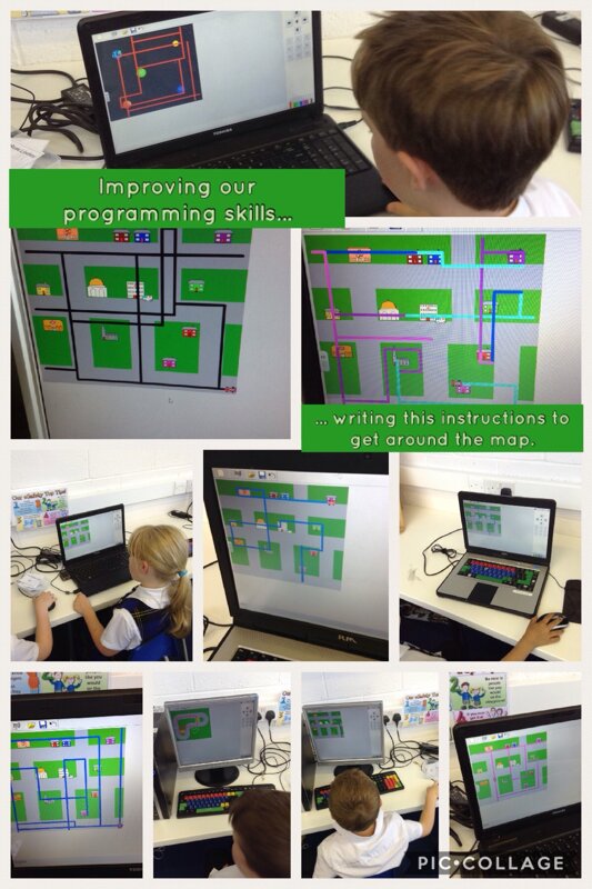 Image of Practising our computing skills...