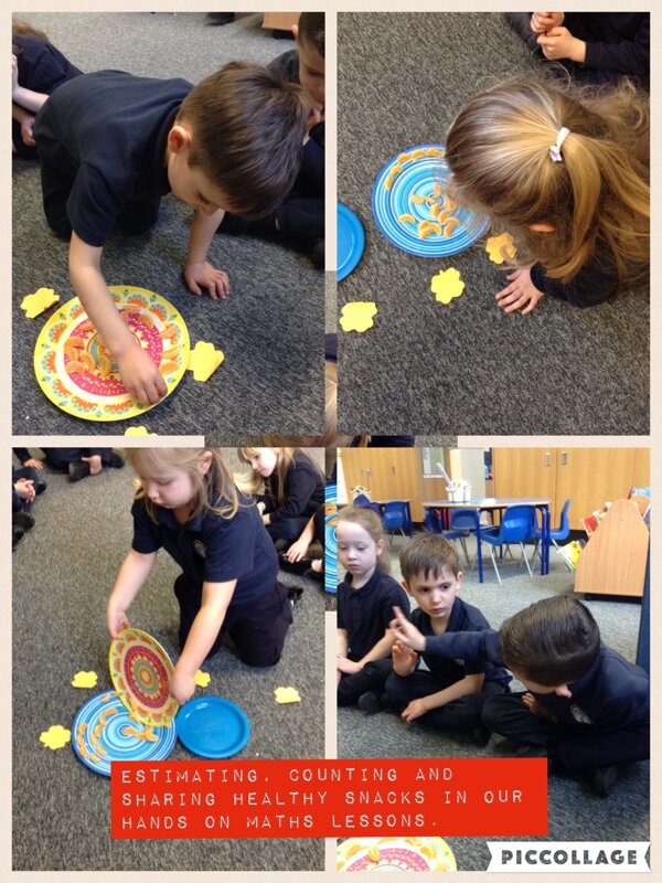 Image of Investigating in our practical maths lesson.