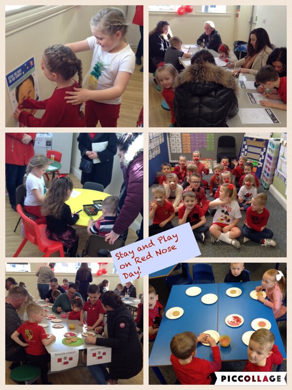 Image of Stay and Play on Red Nose Day! 